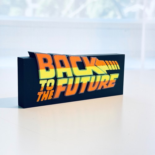 Back the future display - back,