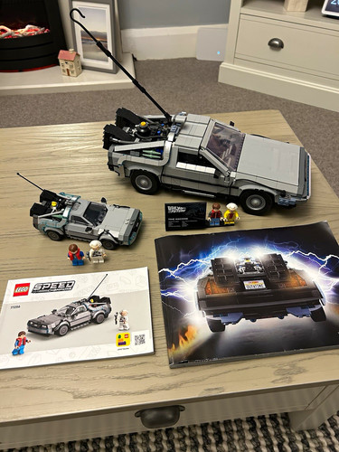 Lego back the - to, future