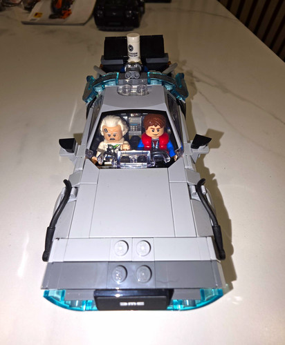 Lego icons back the future - the,