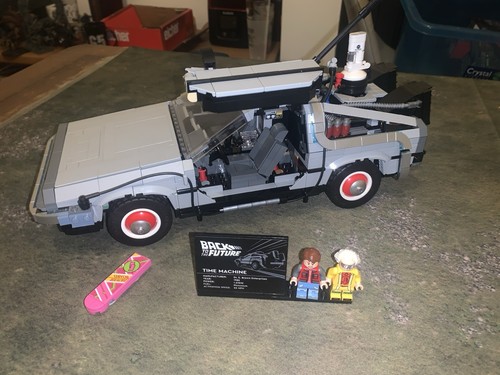 Lego icons 10300 delorean car - lego,