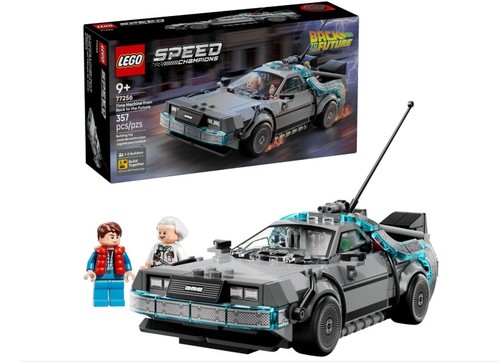 New delorean lego - lego, speed