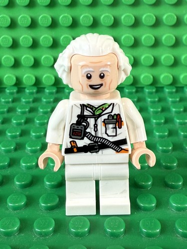 Lego minifigure doc brown back - minifigure,